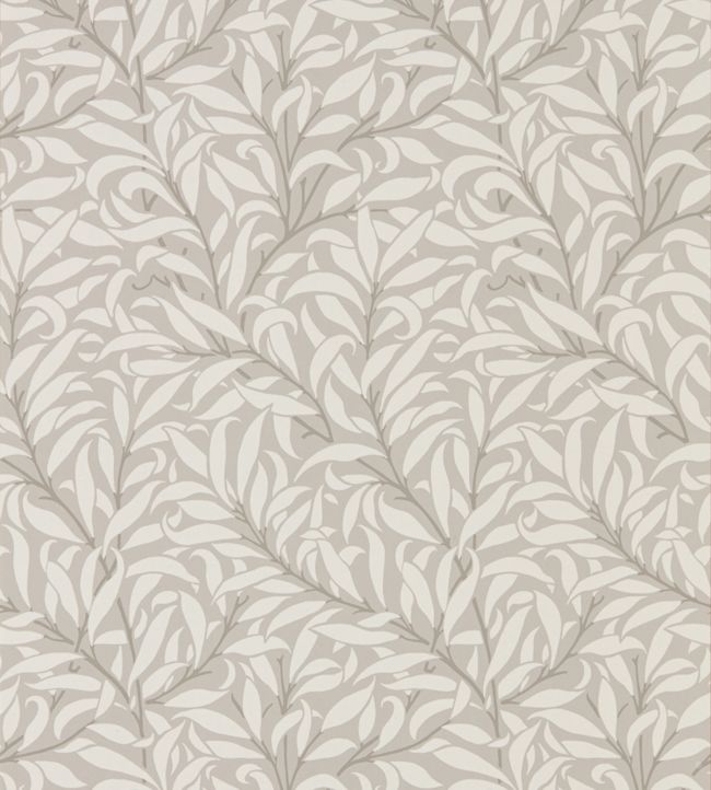 Pure Willow Bough Wallpaper - Dove/Ivory - 216025 - Morris & Co