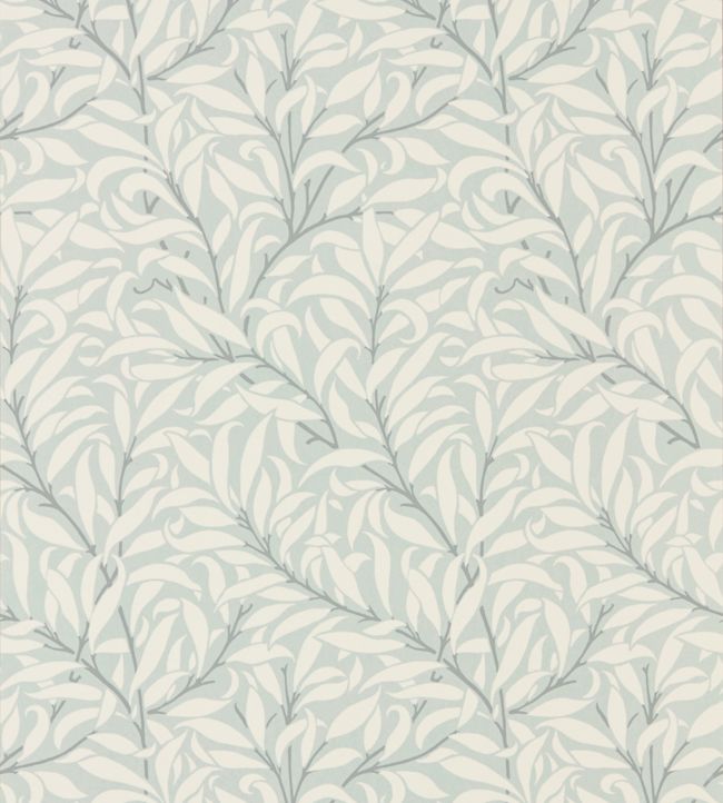 Pure Willow Bough Wallpaper - Eggshell/Chalk - 216024 - Morris & Co