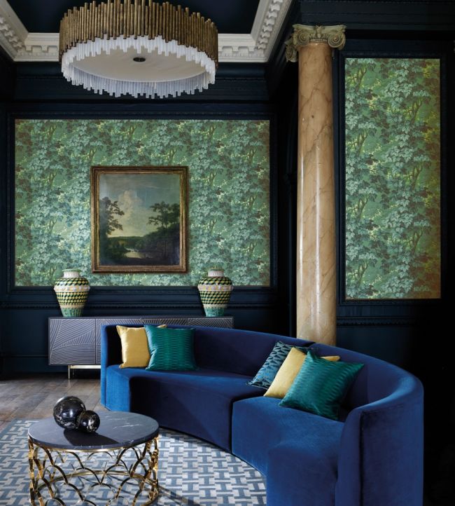 Richmond Park Wallpaper - Evergreen - ZDAR312857 - Zoffany