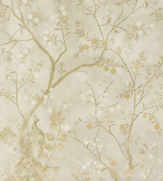 Rotherby Wallpaper - Old Gold - ZKEM312661 - Zoffany