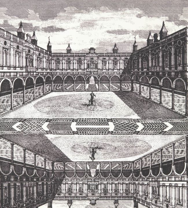 Royal Exchange Wallpaper - Snow/Architects White - ZPLW312972 - Zoffany