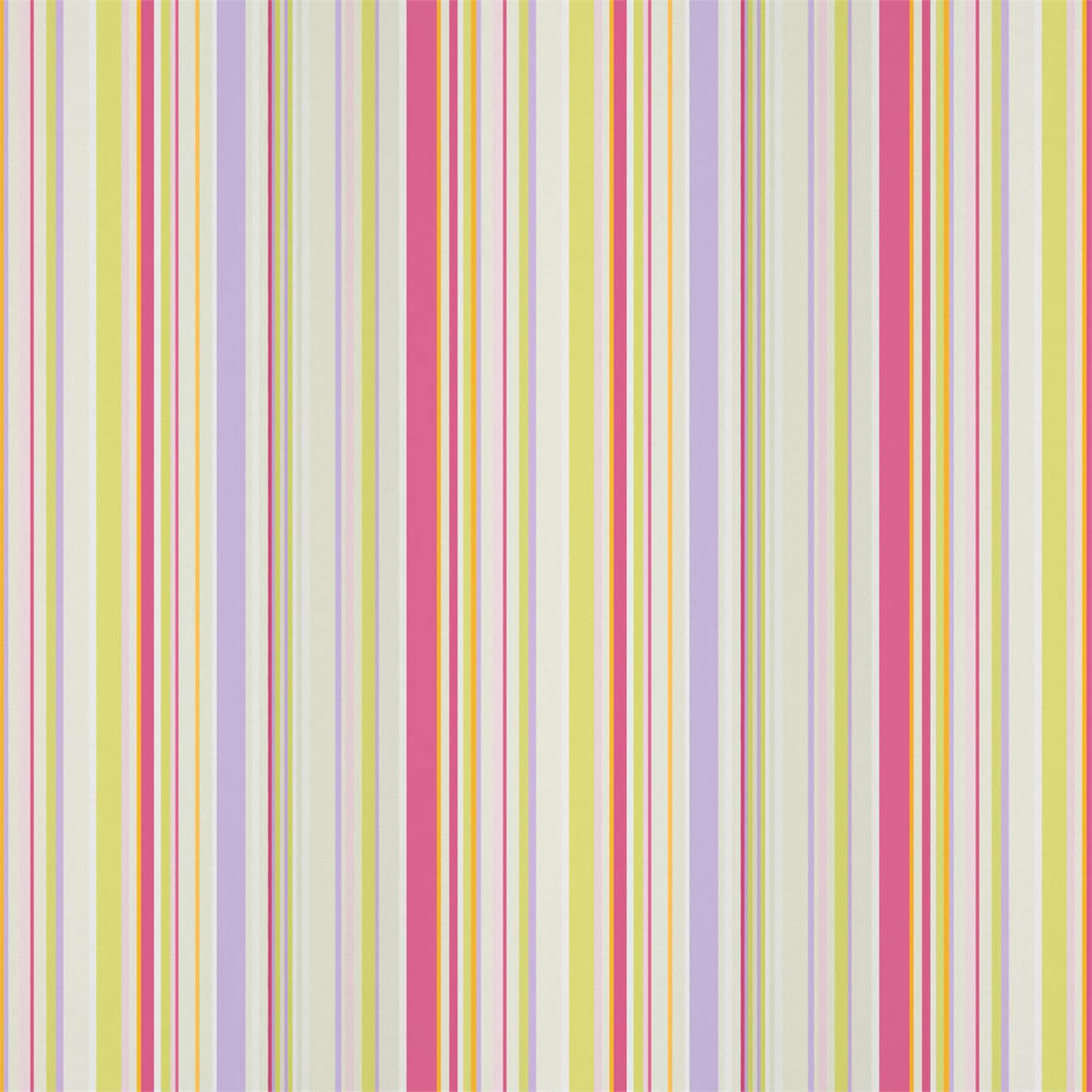 Rush Wallpaper - Fuchsia Apple Lilac & Neutrals - HLTF112658 - Harlequin