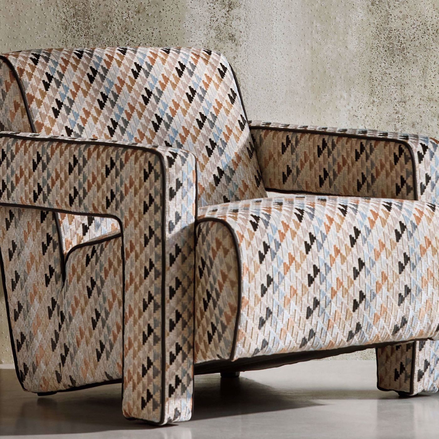 Sabkha Wallpaper - Smoky Quartz - EDEF111614 - Harlequin