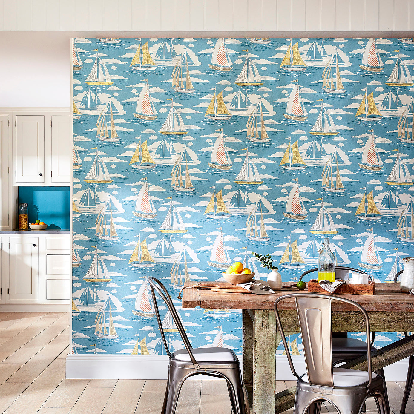 Sailor Wallpaper - Nautical - DCOA216572 - Sanderson