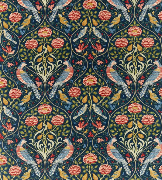 Seasons By May Fabric - Indigo - 226591 - Morris & Co