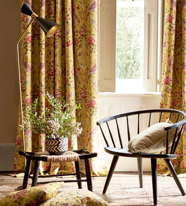 Seasons By May Fabric - Saffron - 226593 - Morris & Co