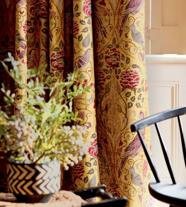 Seasons By May Fabric - Saffron - 226593 - Morris & Co