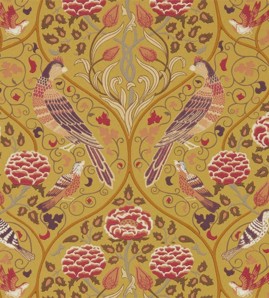 Seasons By May Wallpaper - Saffron - 216685 - Morris & Co