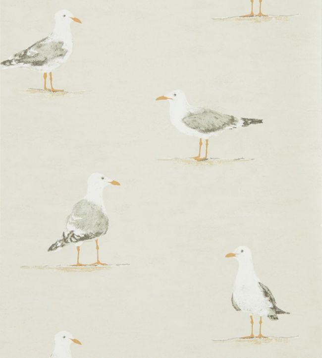 Shore Birds Wallpaper - Driftwood - DCOA216563 - Sanderson