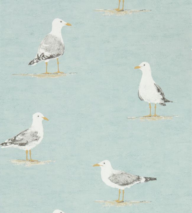 Shore Birds Wallpaper - Sky - DCOA216564 - Sanderson