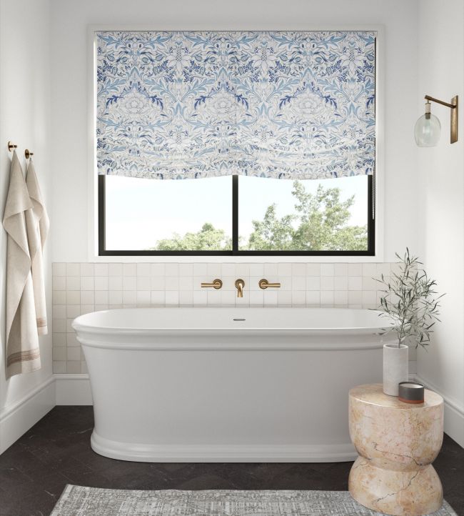 Simply Severn Fabric - Woad - 226902 - Morris & Co