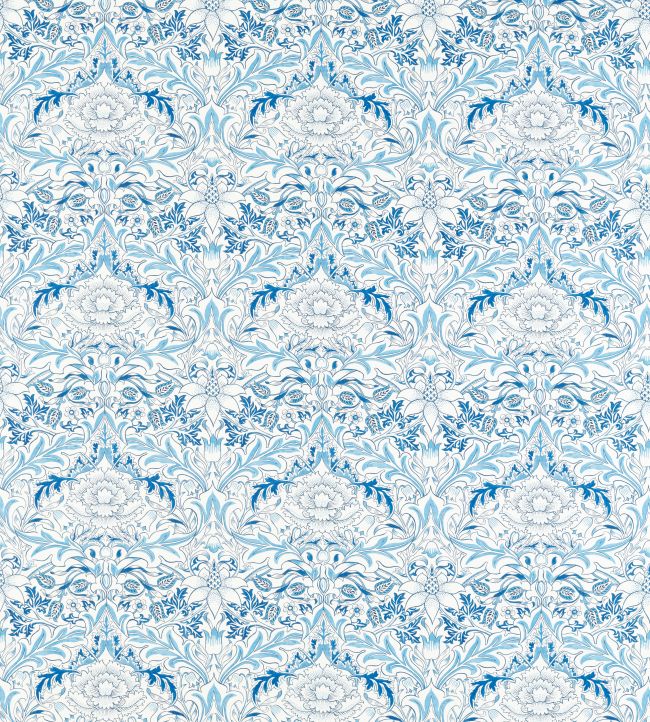 Simply Severn Fabric - Woad - 226902 - Morris & Co