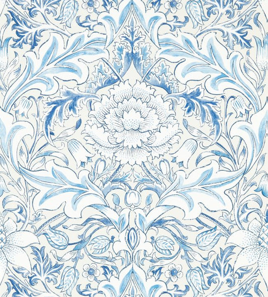 Simply Severn Wallpaper - Woad - 217075 - Morris & Co