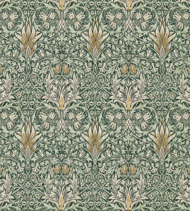 Snakeshead Wallpaper - Forest/Thyme - 216427 - Morris & Co