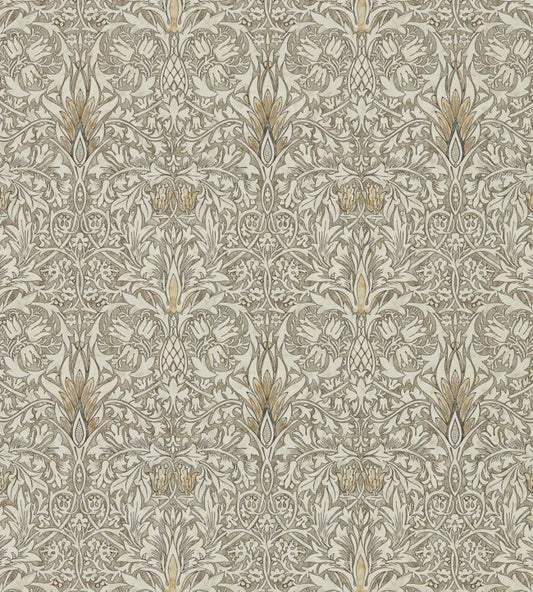 Snakeshead Wallpaper - Stone/Cream - 216430 - Morris & Co