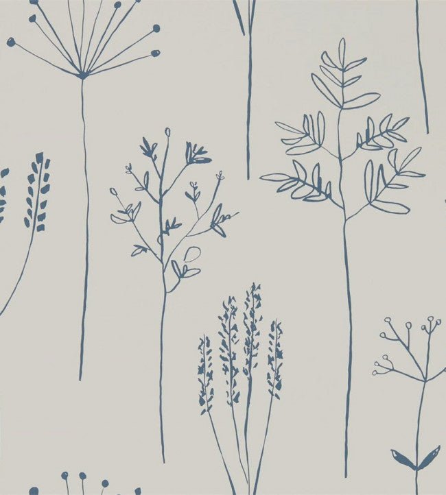 Stipa Wallpaper - Denim - NZAW112019 - Scion