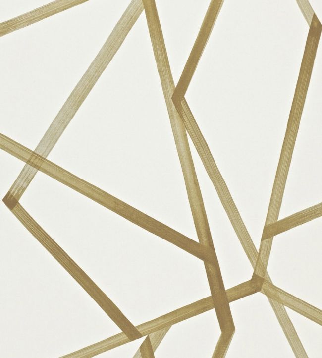 Sumi Wallpaper - Ivory/Mustard - HMOW110884 - Harlequin