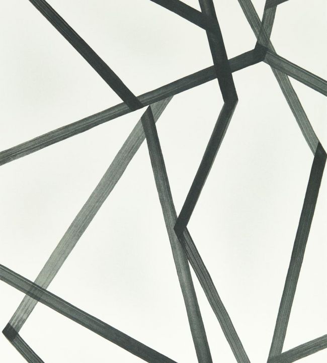 Sumi Wallpaper - Pearl/Charcoal - HTEW112600 - Harlequin