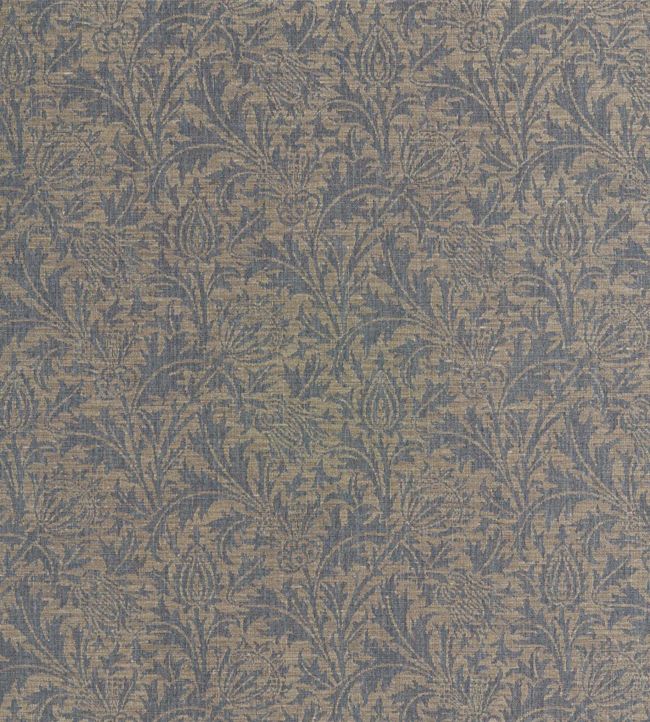 Thistle Weave Fabric - Slate - 236845 - Morris & Co