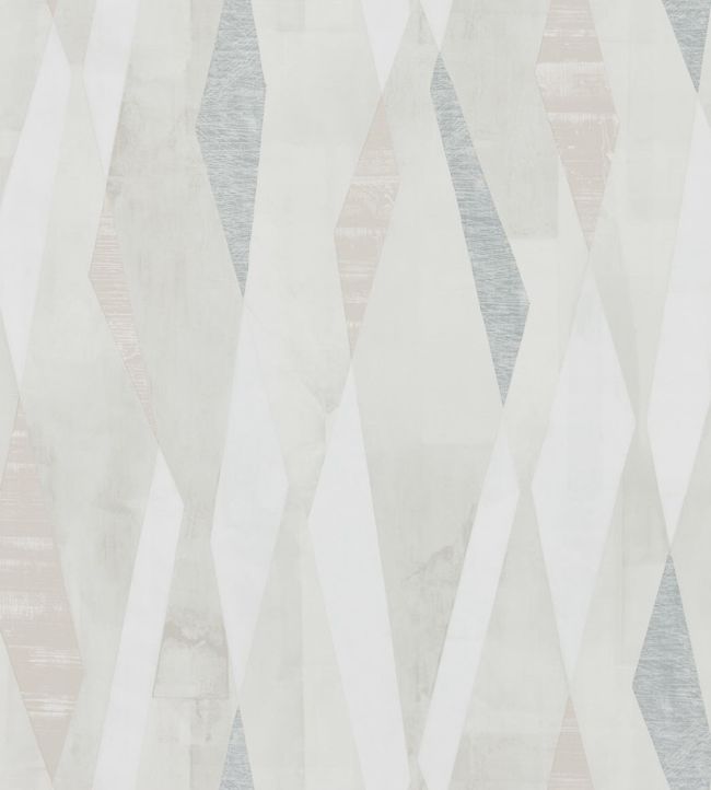 Vertices Wallpaper - Blush/Clay - HGEO111701 - Harlequin