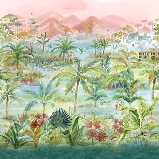 Kerala Mural Wallpaper