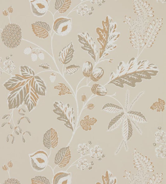Warwick Wallpaper - Linen - DYSI216616 - Sanderson