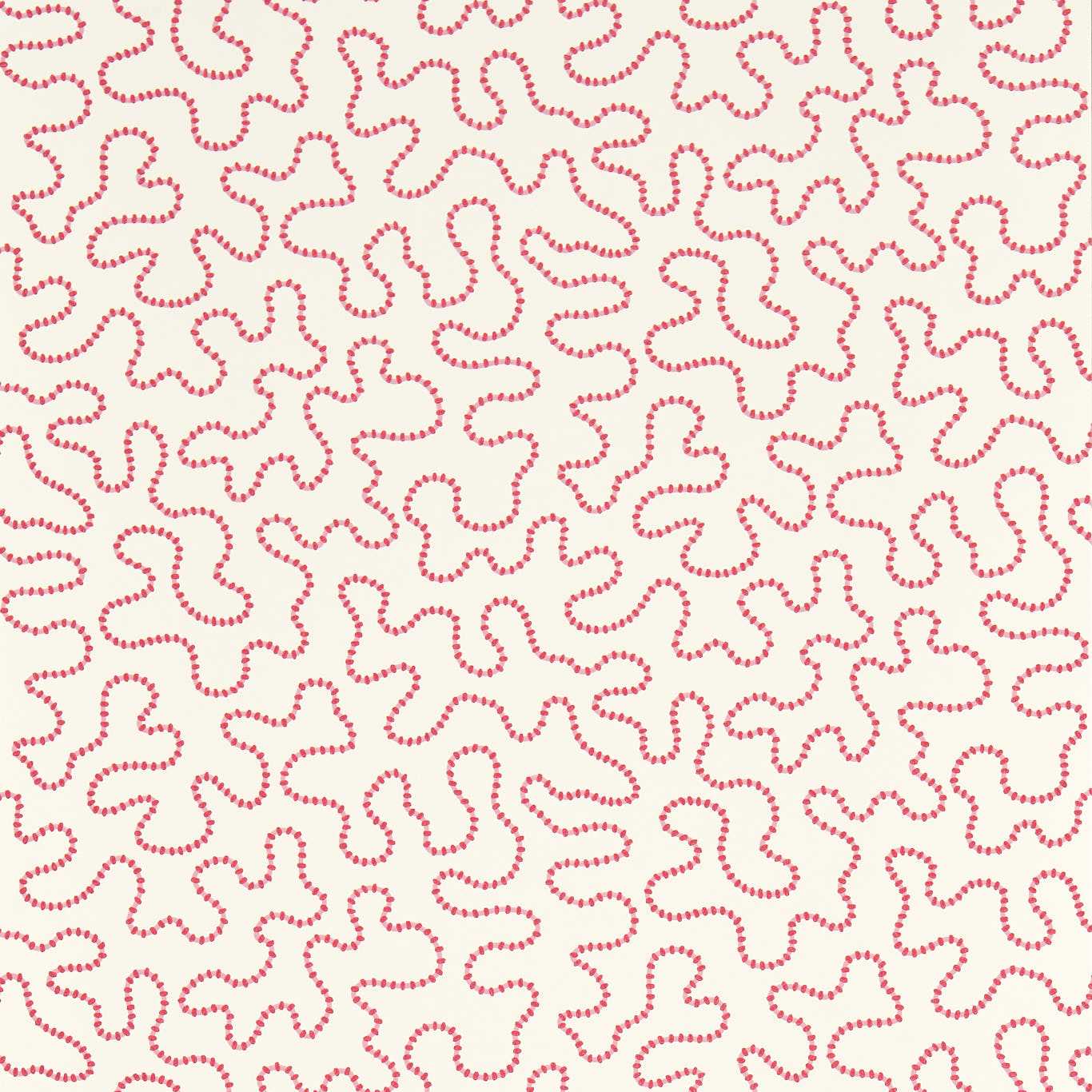 Wiggle Wallpaper - Carnelian/Rose Quartz - HSRW113062 - Harlequin