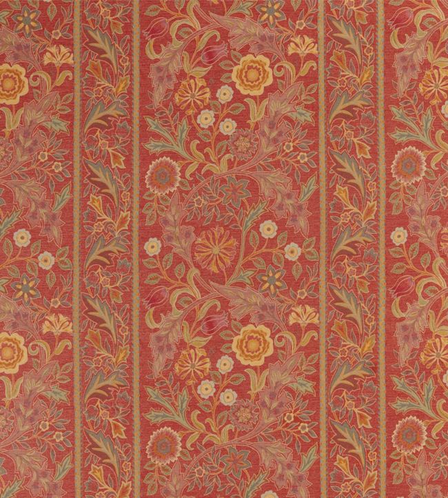 Wilhelmina Weave Fabric - Rust - 236849 - Morris & Co