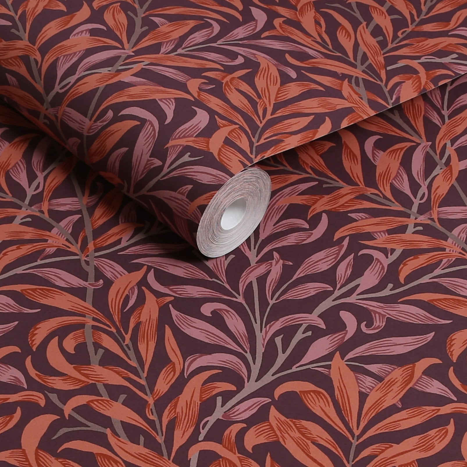 Willow Bough Wallpaper - Plum - 124243 - William Morris AH