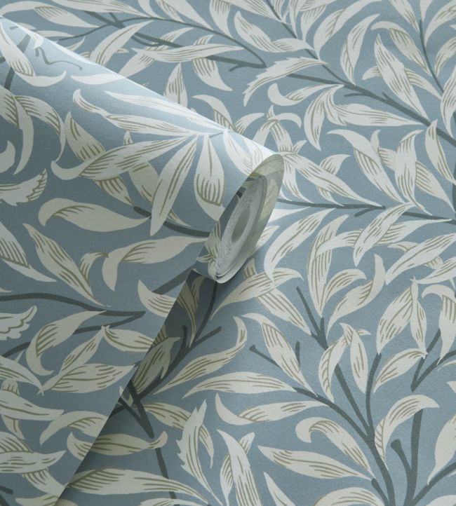 Willow Boughs Wallpaper - Dove - W0172/02 - Clarke & Clarke