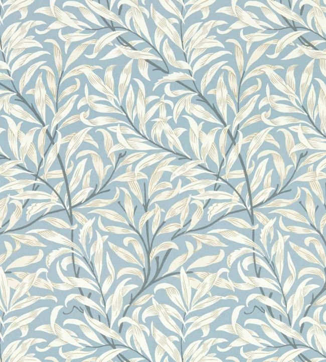 Willow Boughs Wallpaper - Dove - W0172/02 - Clarke & Clarke