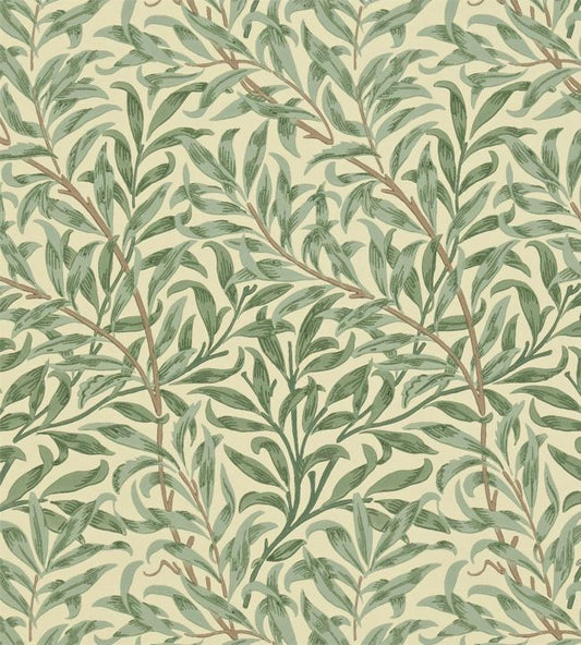 Willow Boughs Wallpaper - Green - DGW1WB101 - Morris & Co