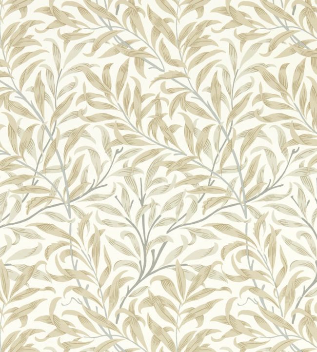 Willow Boughs Wallpaper - Linen - W0172/03 - Clarke & Clarke