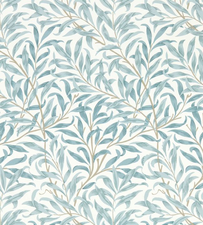 Willow Boughs Wallpaper - Mineral - W0172/04 - Clarke & Clarke