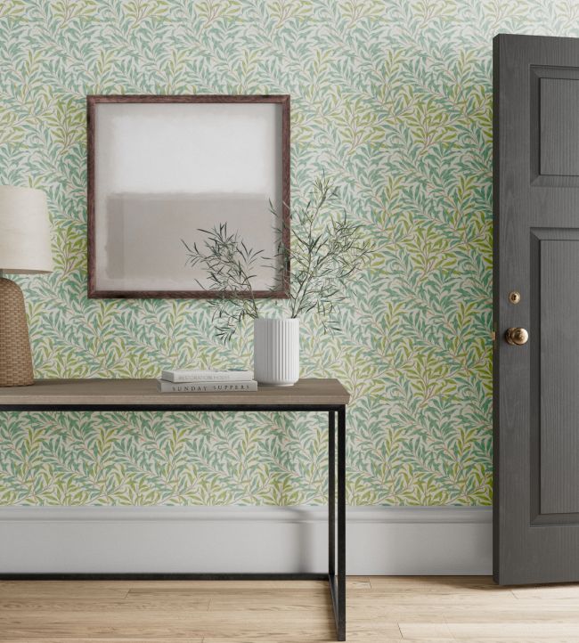 Willow Boughs Wallpaper - Willow/Seaglass - 217083 - Morris & Co