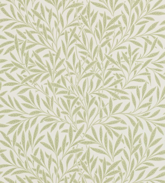 Willow Wallpaper - Olive - 210383 - Morris & Co
