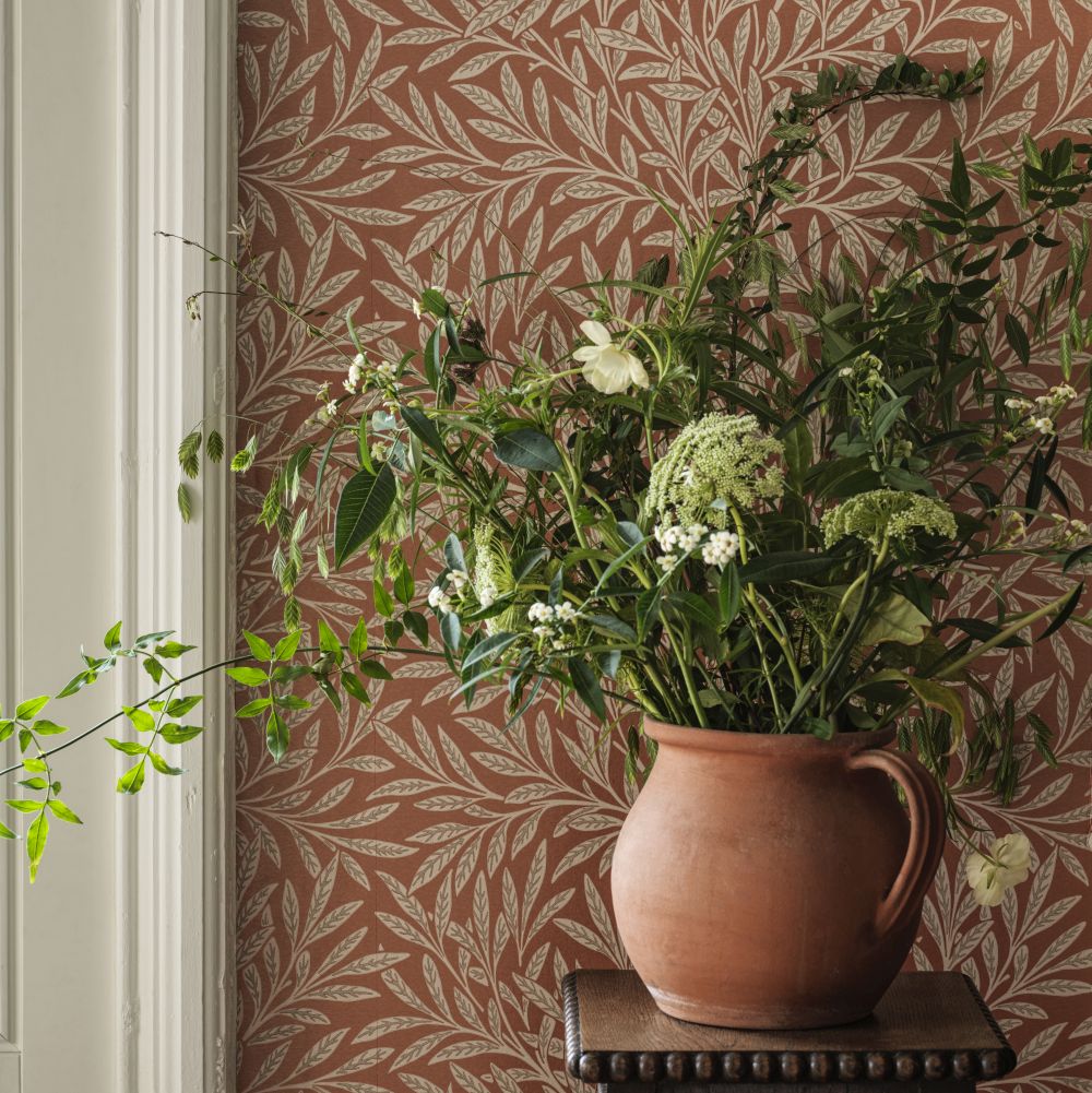 Willow Wallpaper - Russet - 217391 - Morris Wallpaper WD