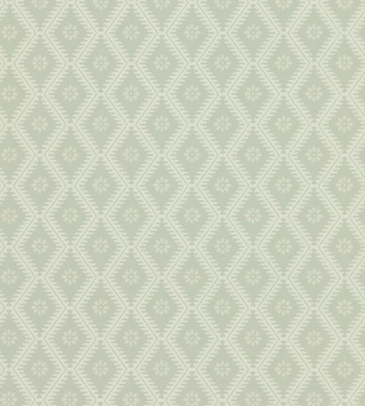 Witney Daisy Wallpaper - Lagoon - DLMW216873 - Sanderson