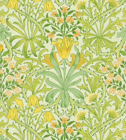 Woodland Weeds Wallpaper - Sap Green - 217100 - Morris & Co