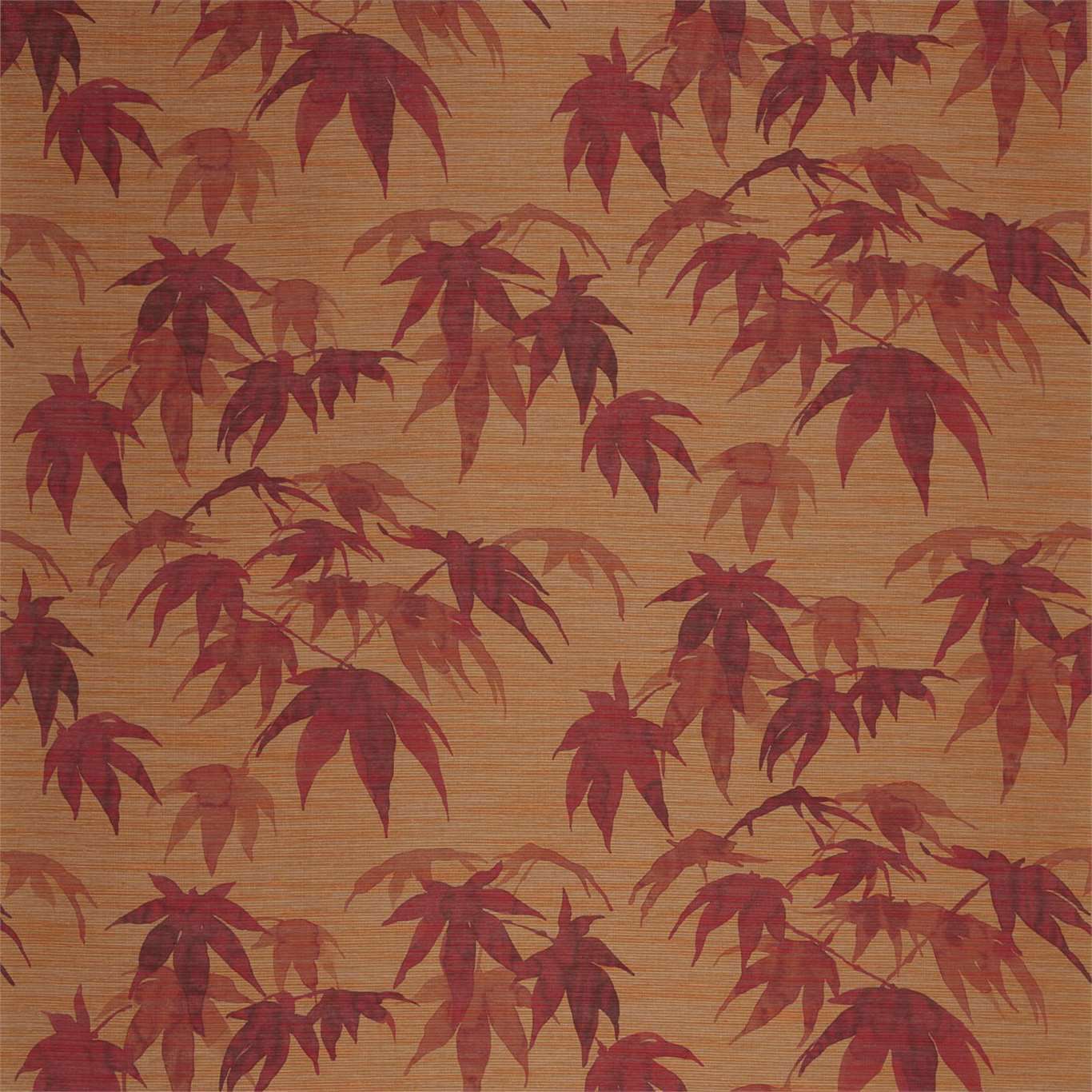 Acer Wallpaper - Red Wood - ZAKA312496 - Zoffany - Morris Wallpaper