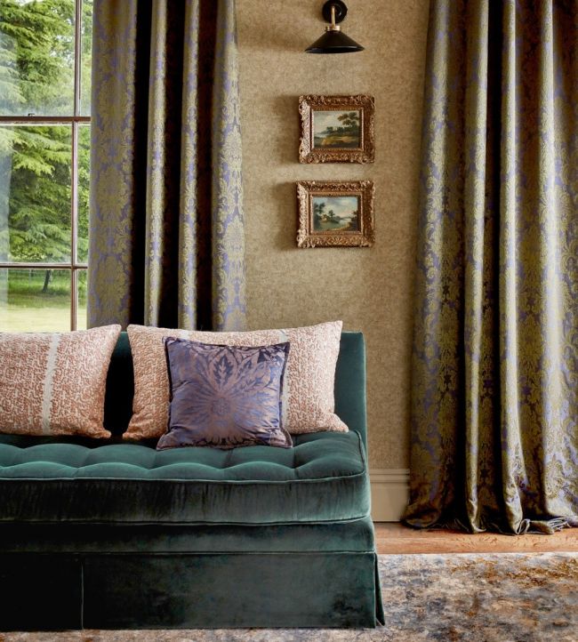 Ajanta Wallpaper - Perfect White - ZFOW312956 - Zoffany - Premier Wallcovering