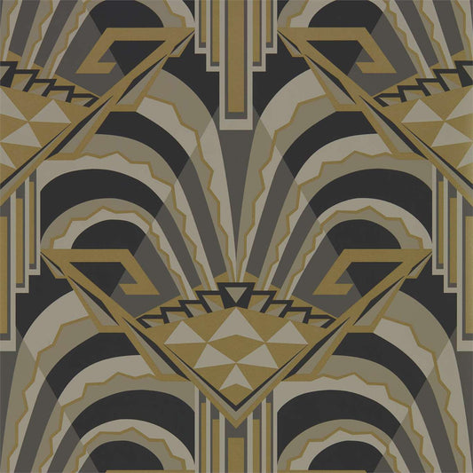 Conway Wallpaper - Antique Bronze - ZTOT312744 - Zoffany - Morris Wallpaper
