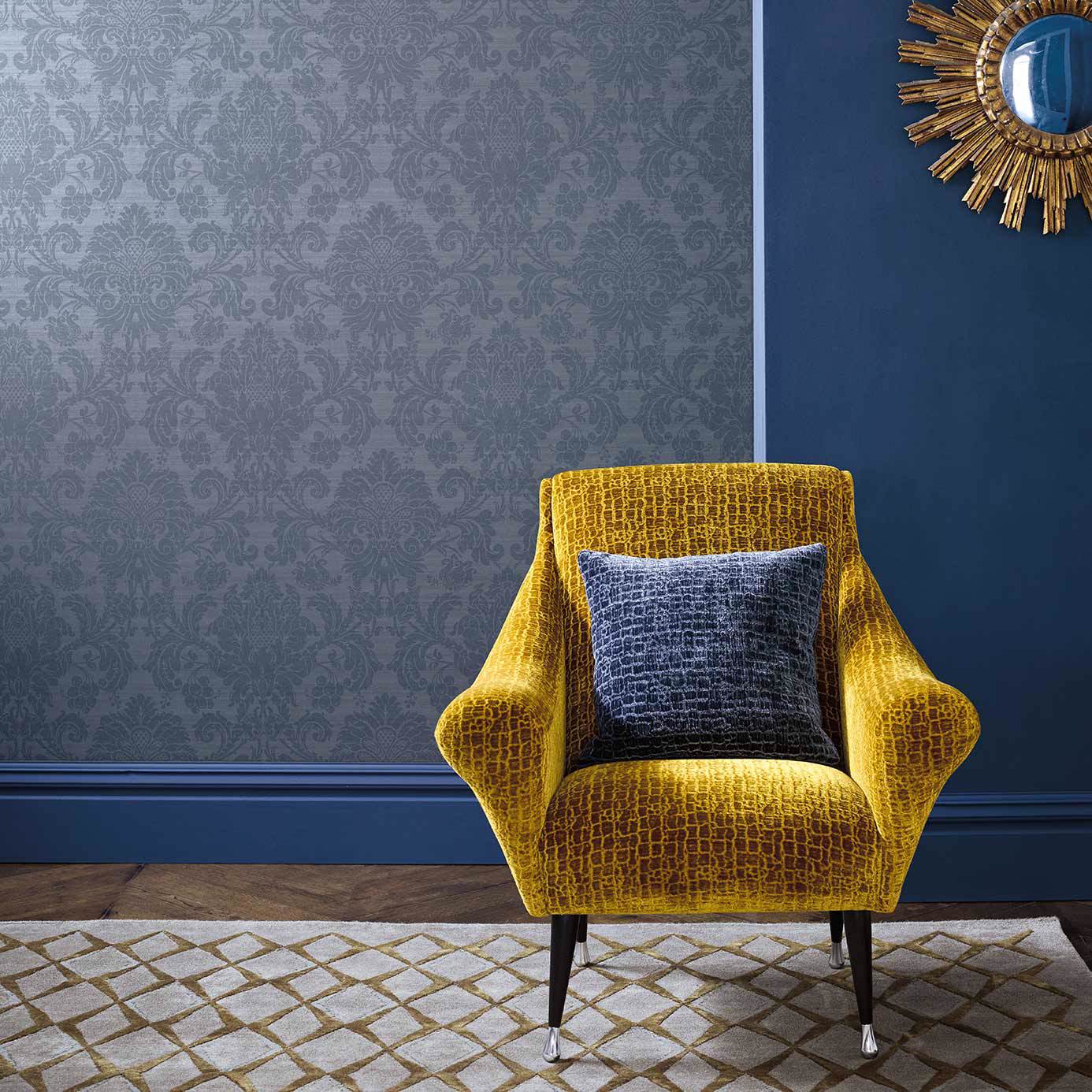 Crivelli Wallpaper - Antique Bronze - ZPAL312682 - Zoffany - Morris Wallpaper