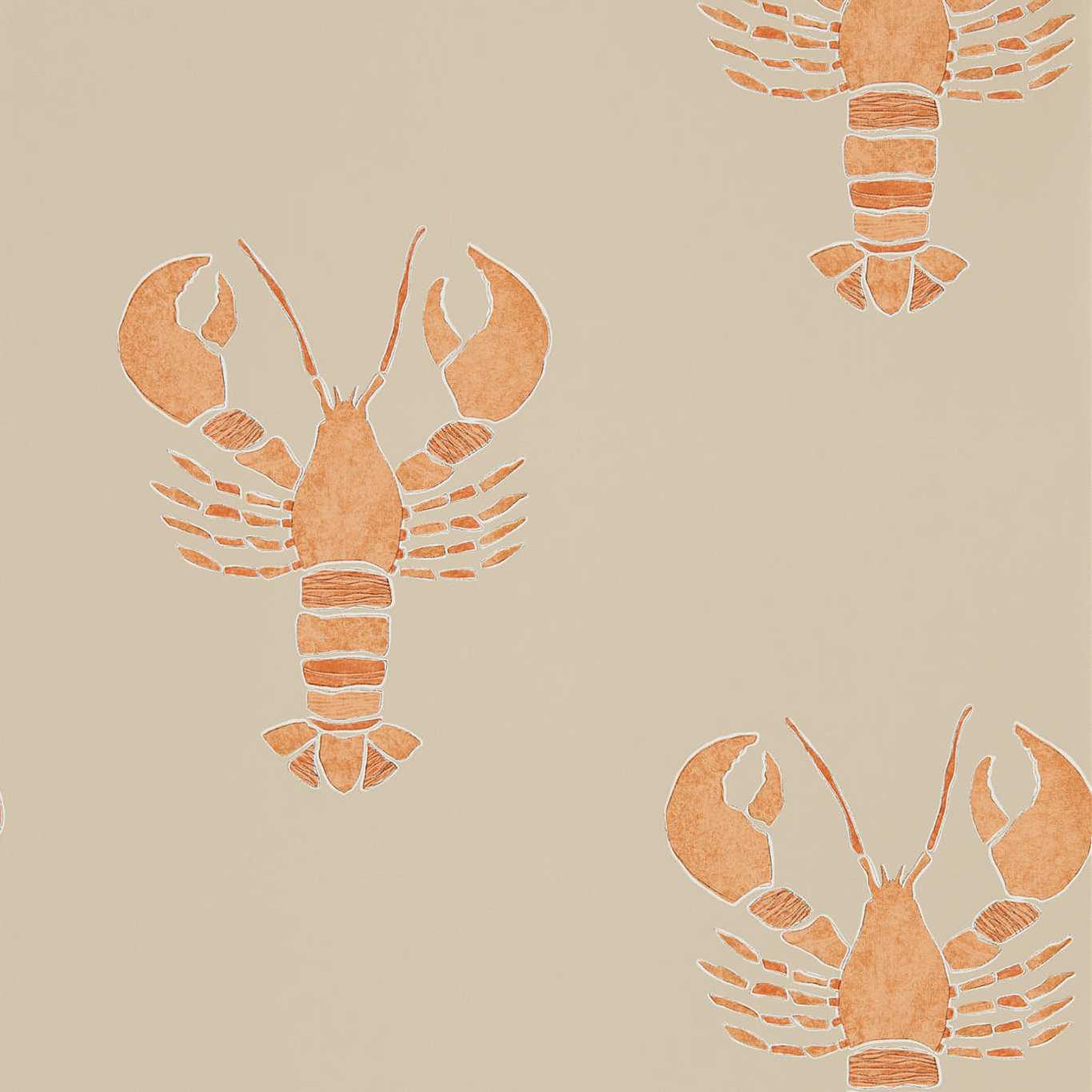 Cromer Wallpaper - Rust - Sanderson - DCOA216589