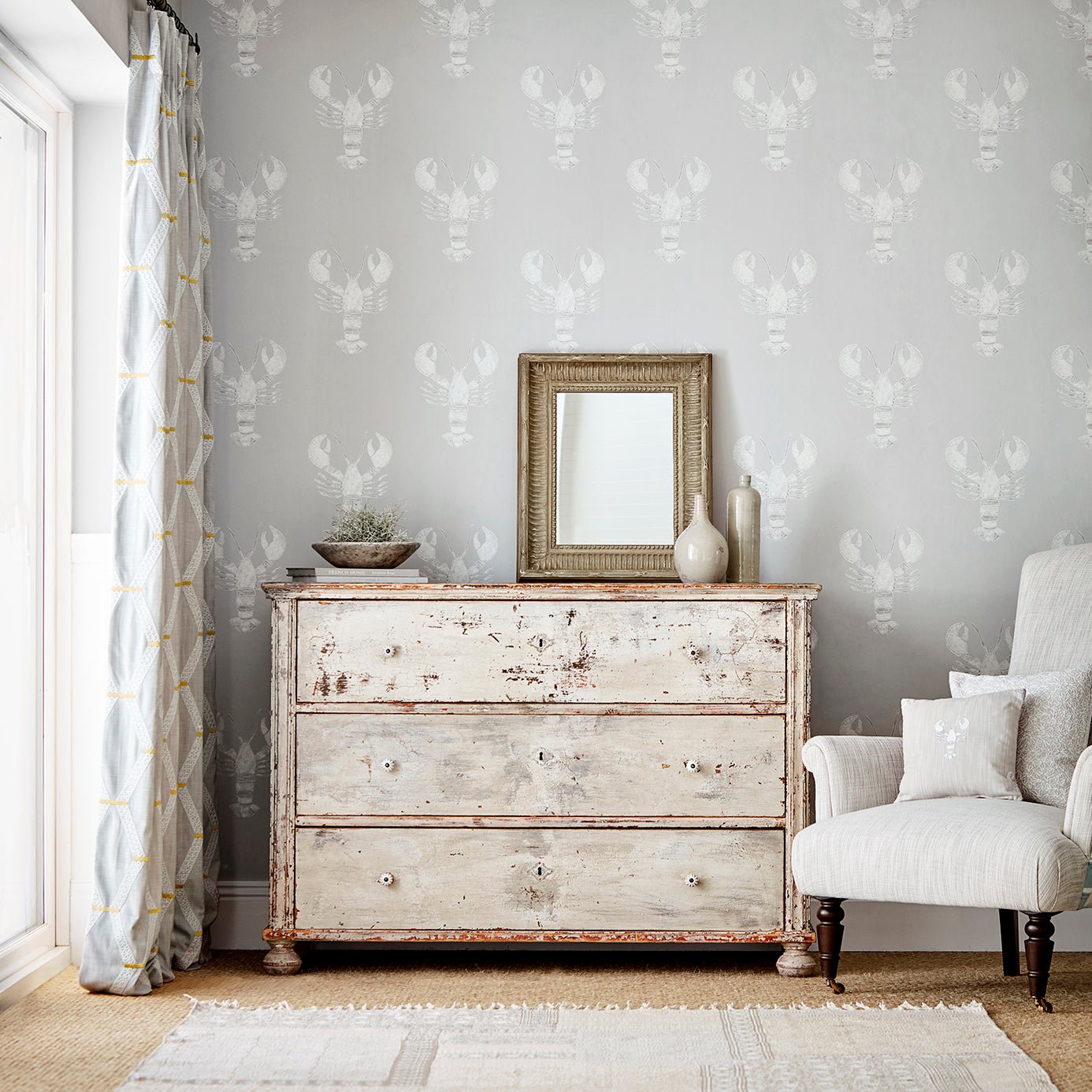 Cromer Wallpaper - Gull - Sanderson - DCOA216588