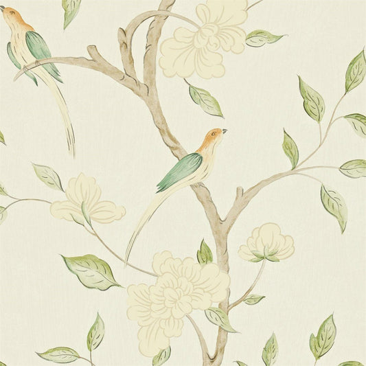 Eleonora Wallpaper - Celadon/Cream - ZGUV08002 - Zoffany - Premier Wallcovering