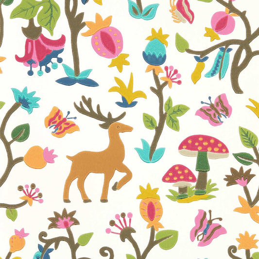 Forest Of Dean Wallpaper - Bright/multi - DABW217217 - Sanderson