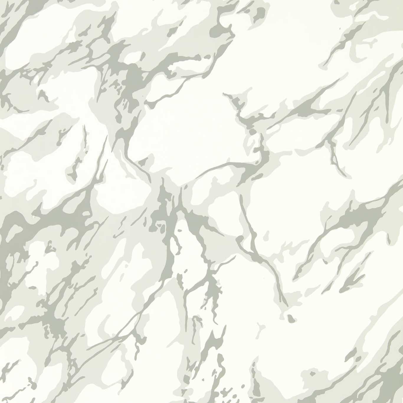 French Marble Wallpaper - Empire Grey / Perfect White - ZCOT313026 - Zoffany - Premier Wallcovering