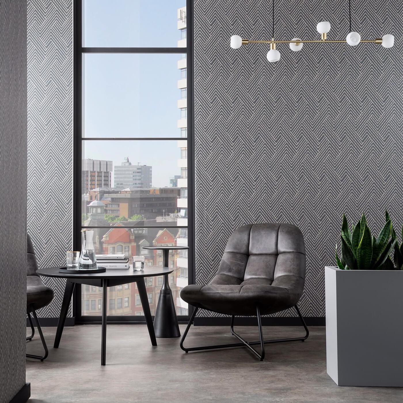 Grassetto Wallpaper - Ivory - Clarke & Clarke - W0181/02 - Premier Wallcovering
