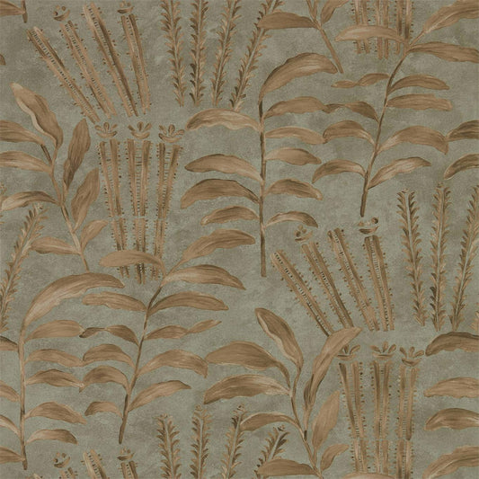 Highclere Wallpaper - Olivine - ZDAR312854 - Zoffany - Morris Wallpaper